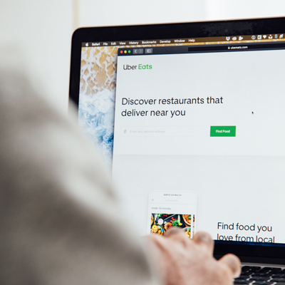 Uber Eats Restaurants entdecken