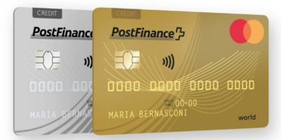 PostFinance Schweizer Cashback-Kreditkarten