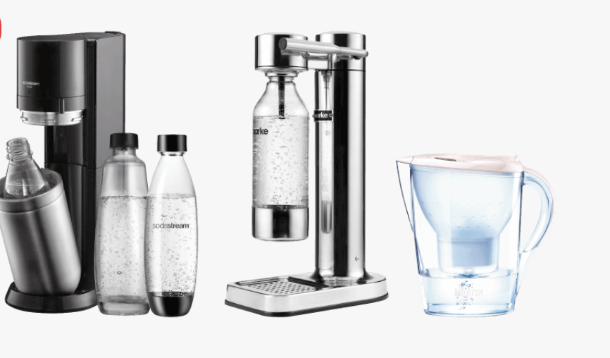 Microspot SODASTREAM, AARKE, BRITA et toutes les bouteilles et gourdes