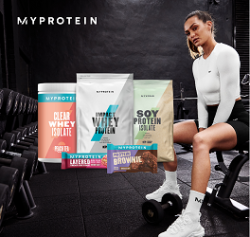 MyProtein: 45% Rabatt auf ausgewählte Produkte